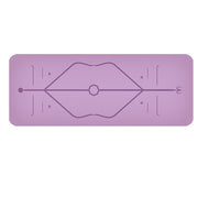 Rubber yoga mat