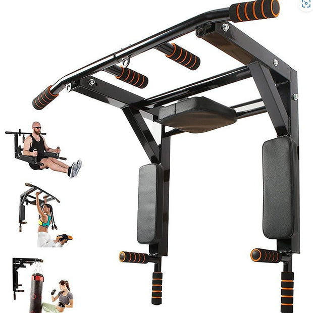 Single Parallel Bars Pull-up
